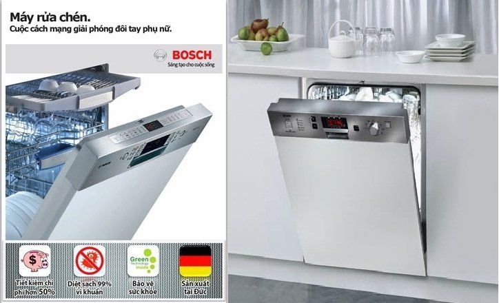 Dịch vụ sửa máy rửa bát Bosch chuyên nghiệp, hỗ trợ tận nơi
